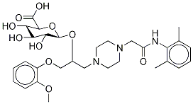 Ranolazine β-D-Glucuronide (Mixture of diastereoMers) Structure