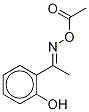 2'-Hydroxyacetophenone-d4 OxiMe Acetate Structure