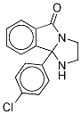 9b-(4-Chlorophenyl)-1,2,3,9b-tetrahydro-5H-iMidazo[2,1-a]isoindol-5-one-d4 Struktur