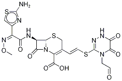 Ceftiolene-d3,,结构式
