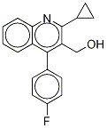 2-Cyclopropyl-4-(4-fluorophenyl)-3-quinolineMethanol-d5 Structure