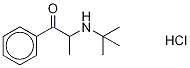 Deschloro Bupropion-d9 Hydrochloride, 1346601-65-7, 结构式