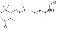 4-Oxo-(9-cis,13-cis)-Retinoic Acid Structure