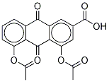 Diacerein-13C6 Structure