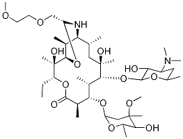 Dirithromycin-d3 Structure