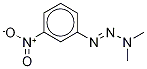 1-(3-Nitrophenyl)-3,3-dimethyltriazene-d4, , 结构式