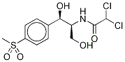Thiamphenicol-methyl-d3 Structure