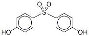 Bis(4-hydroxyphenyl) Sulfone-d8  Structure