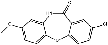 2-Chloro-8-methoxy-dibenz[b,f][1,4]oxazepin-11(10H)-one Structure