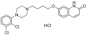 DEHYDRO ARIPIPRAZOLE-D8, HYDROCHLORIDE Struktur