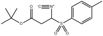3-异氰基-3-对甲苯磺酰基丙酸叔丁酯, 107914-00-1, 结构式