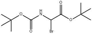 a-Bromo-N-Boc-Gly-OtBu Struktur