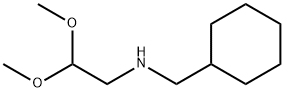 N-(cyclohexylMethyl)-2,2-diMethoxyethanaMine Structure