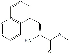 (S)-Methyl 2-amino-3-(naphthalen-1-yl)propanoate Structure
