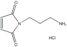 1-(3-氨基丙基)-1H-吡咯-2,5-二酮盐酸盐, 1257852-74-6, 结构式