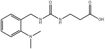 3-(3-(2-(Dimethylamino)benzyl)ureido)propanoic acid|3-(3-(2-(二甲氨基)苄基)脲基)丙酸