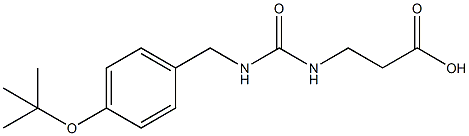 1312131-57-9 3-(3-(4-(Tert-butoxy)benzyl)ureido)propanoic acid