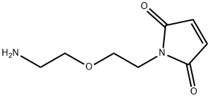 1-(2-(2-氨基乙氧基)乙基)马来酰亚胺盐酸盐, 131274-16-3, 结构式