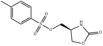 (S)-(2-氧代恶唑烷-4-基)甲基 4-甲基苯磺酸酯,154669-49-5,结构式