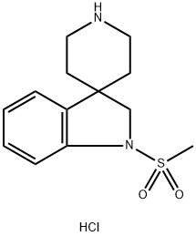 1-N-Ms-1,2-dihydro-1'H-spiro[indole-3,4'-piperidine] Struktur