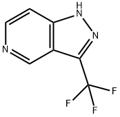 3-Trifluoromethyl-5-aza-1H-indazole Structure