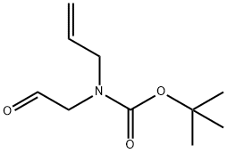 烯丙基,2-氧代乙基氨基甲酸叔丁酯, 251948-88-6, 结构式