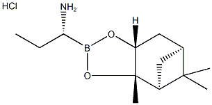 (R)-BoroAbu-(+)-Pinanediol-HCl 结构式