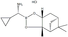 (R)-BoroCpg(+)-Pinanediol-HCl Structure