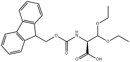 L-Serine, 3-ethoxy-O-ethyl-N-[(9H-fluoren-9-ylMethoxy)carbonyl]-, 874817-18-2, 结构式