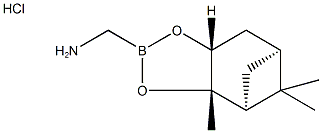 BoroGly-(+)-Pinanediol-HCl Struktur