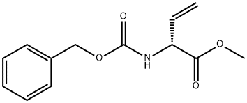 Z-D-Α-ビニル-GLY-OME 化学構造式