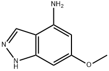 4-AMINO-6-METHOXY 1H-INDAZOLE Structure