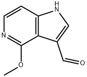 4-METHOXY-5-AZAINDOLE-3-CARBOALDEHYDE Structure