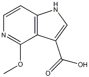 4-METHOXY-5-AZAINDOLE-3-CARBOXYLIC ACID Structure