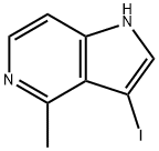 3-IODO-4-METHYL-5-AZAINDOLE Structure