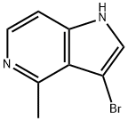3-BROMO-4-METHYL-5-AZAINDOLE Structure
