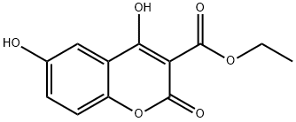 4,6-二羟基-2-氧代-2H-色烯-3-甲酸乙酯 结构式