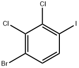 1-BroMo-2,3-dichloro-4-iodo-benzene Structure