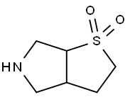 六氢-2H-噻吩并[2,3-C]吡咯1,1-二氧化物 结构式