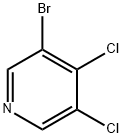 3-溴-4,5-二氯吡啶, 1001056-83-2, 结构式