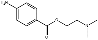 DIMETHYLPROCAINE 化学構造式