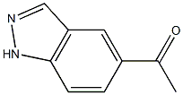 1-(1H-吲唑-5-基)乙酮,1001906-63-3,结构式