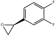 (S)-2-(3,4-Difluorophenyl)oxirane 化学構造式