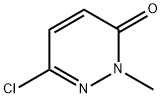 6-氯-2-甲基-2H-哒嗪-3-酮,10071-38-2,结构式