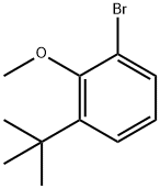 1-BroMo-3-(tert-butyl)-2-Methoxybenzene Structure