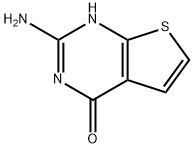 2-aMinothieno[2,3-d]pyriMidin-4(3H)-one Struktur
