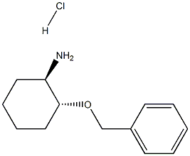 R,R-2-BenzyloxycyclohexylaMine hydrochloride Structure