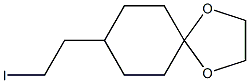 8-(2-Iodoethyl)-1,4-dioxaspiro[4.5]decane,1011296-64-2,结构式