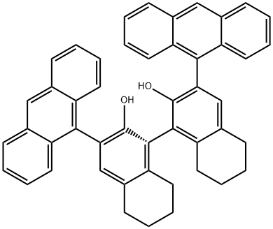 1011465-21-6 (R)-3,3'-二-9-蒽基-5,5',6,6',7,7',8,8'-八氢-1,1'-联萘酚