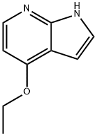 4-エトキシ-1H-ピロロ[2,3-B]ピリジン 化学構造式